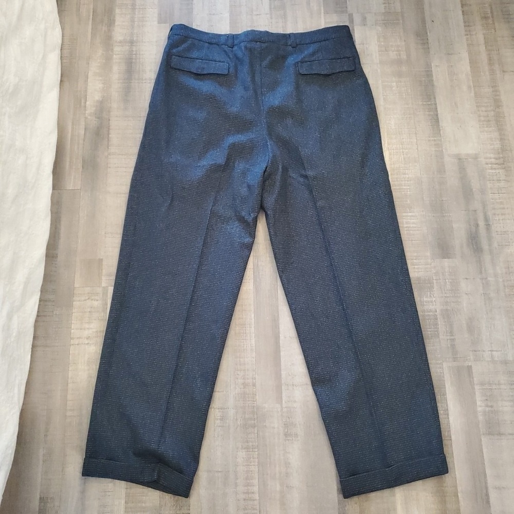 Italian Made Gray Men's Wool Dress Pants Size US‎ 36x29 Sergio Piumatti Cerruti - Picture 2 of 10